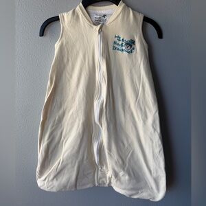 Baby Merlin’s Magic Dreamsack light yellow zip up sleep sack Infant size S 6-12M